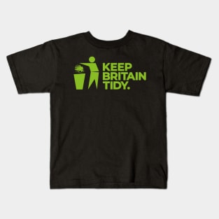 Keep Britain Tidy Kids T-Shirt